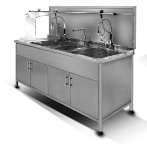 سینک شستشوی ابزار استیل بیمارستانی Wasimax IW